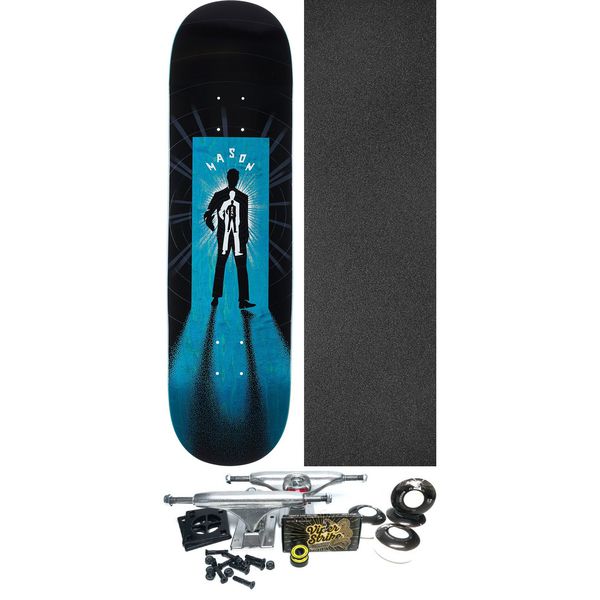 Real Skateboards Mason Silva Enigma Assorted Colors Skateboard Deck - 8.5" x 32.25" - Complete Skateboard Bundle
